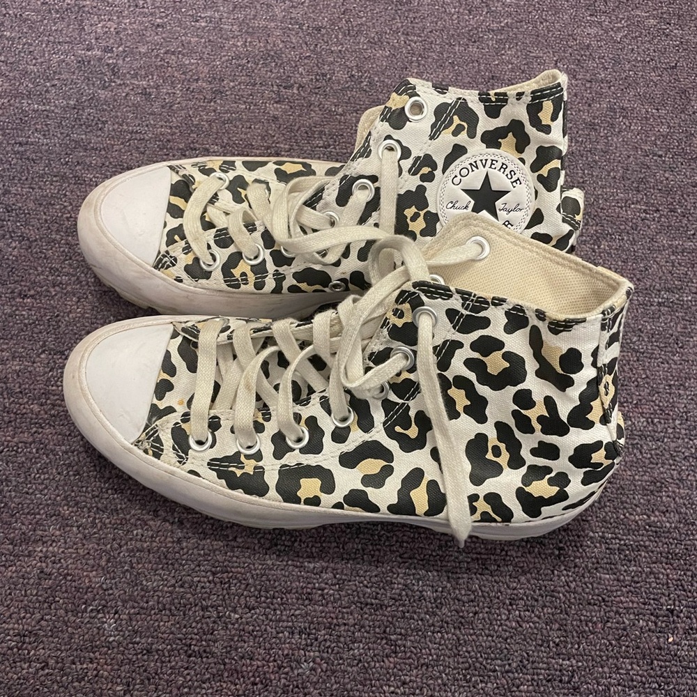 Converse Animal Print High-Tops